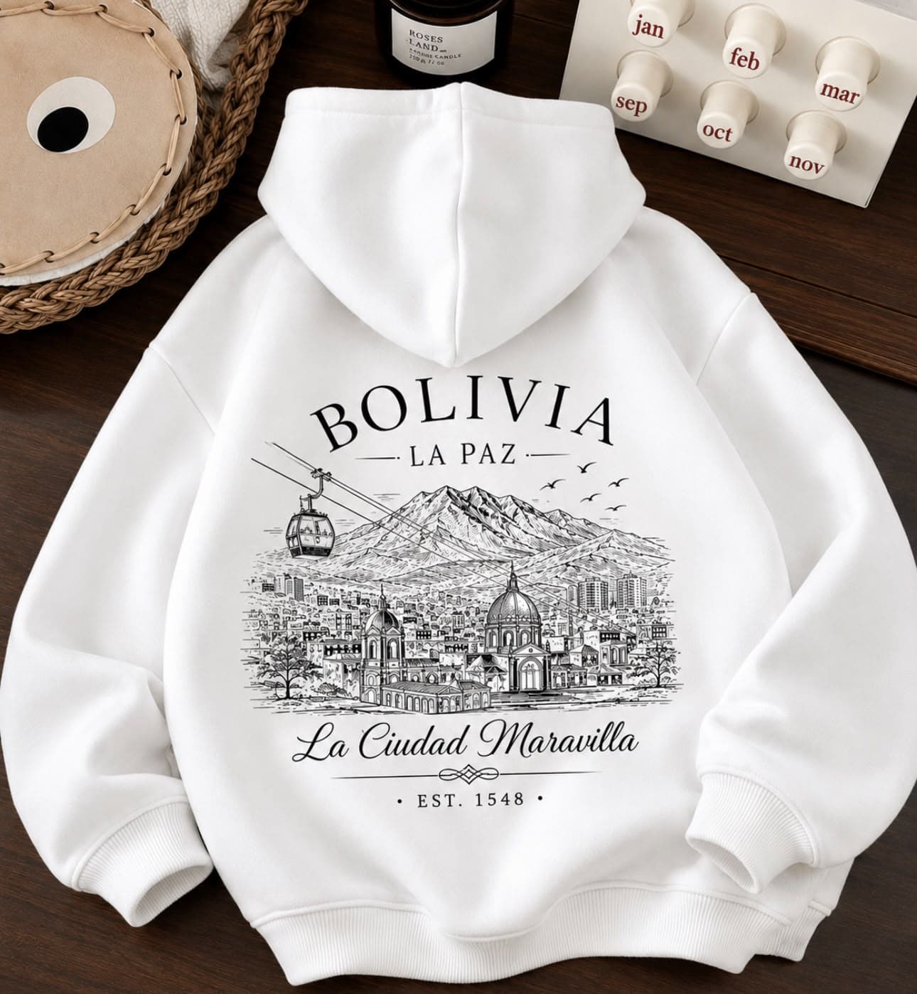 Hoodie Bolivia Cochabamba Prueba